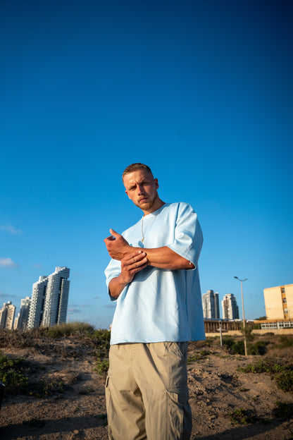 BLACKGRID Oversized Sky Blue